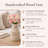  Wood Vase | Decorative Accent Handcrafted Wooden Vase | Elegant Home Décor | 9x15" 