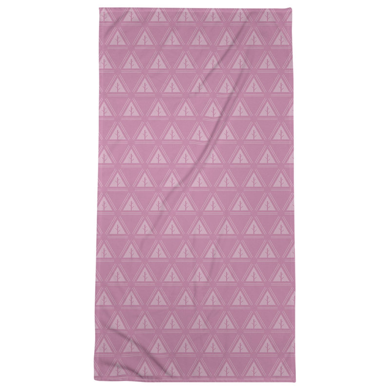 Barbra Bath Towel, Light Pink/Dark Pink