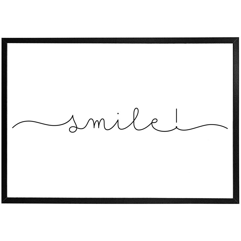 Bladenboro Single Picture Frame Print, 76cm H x 114cm W x 4cm D, Black Framed
