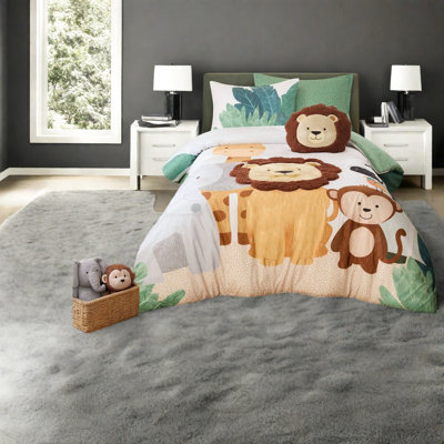 Animal Print Comforter Set