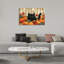 Art mural d'Halloween sur toile-1453991266