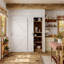 Portes coulissantes à panneau H 80 "pour garde-manger et garde-robe avec quincaillerie et poignées-106884286