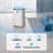 R.W.FLAME Portable Air Conditioner with 3-in-1 Function, Remote Control, 24Hrs Timer-88128919