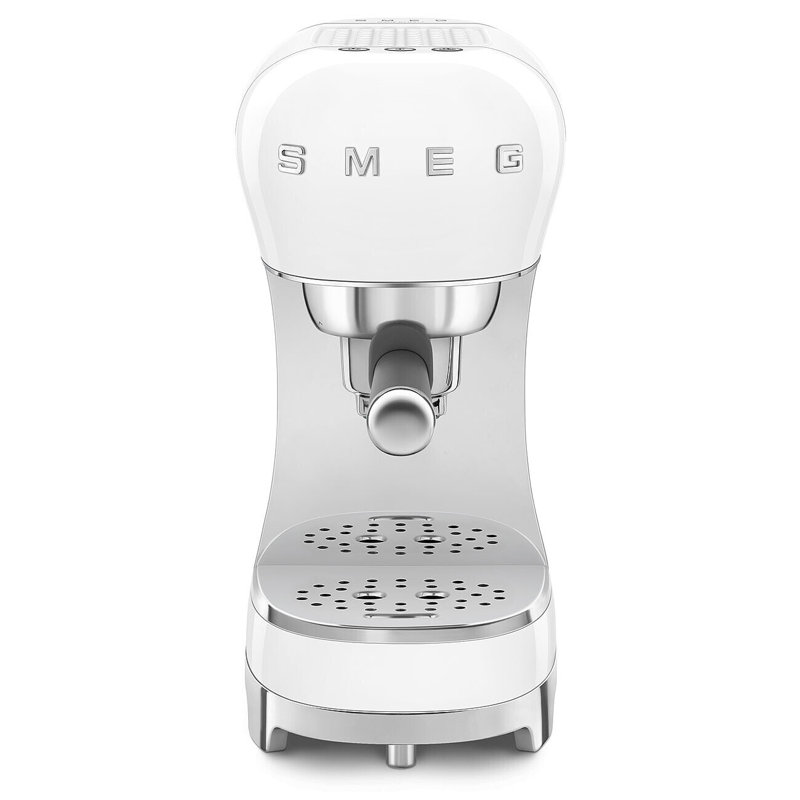 Smeg Manual Espresso Machine, White