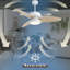 Ventilateur de plafond intelligent à DEL d'intérieur avec télécommande 52 po Light Pro