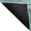 Tapis turquoise intérieur / extérieur lavable à la machine Christain ACN1251-109531659