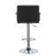 Oxfield Swivel Upholstered Adjustable Height Counter Stool with Metal Frame