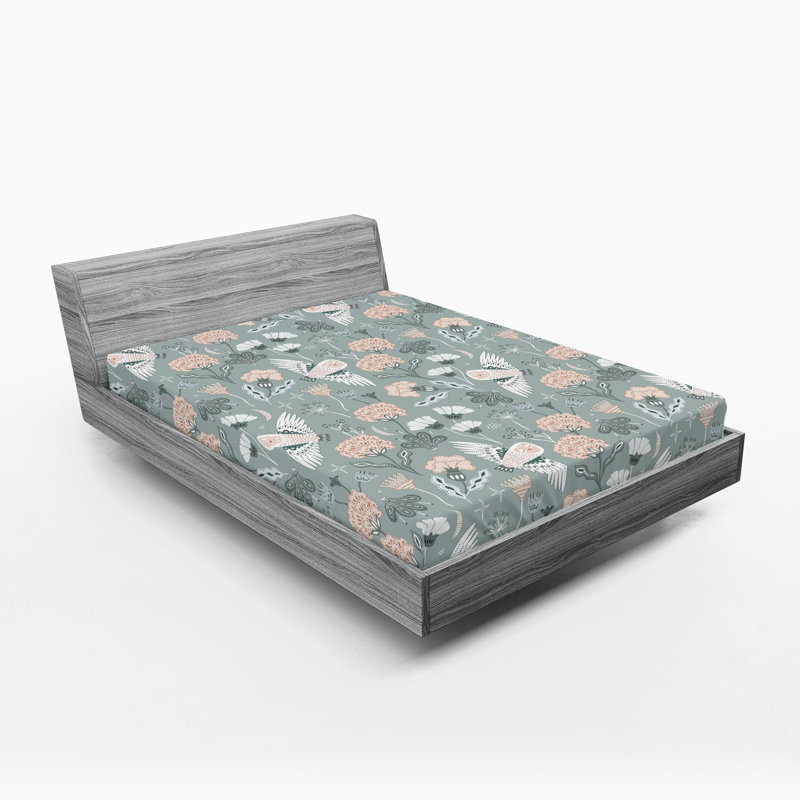 Drap-housse Ambesonne Birds and Nature, Drap-housse grand