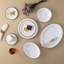 Ensemble de 4 bols Noritake Charlotta Platinum, 10 po, 25 oz-116503551