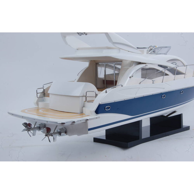 Manhattan 64 Sunseeker, 15.35" H x 35.43" W x 10.63" D, Blue/White