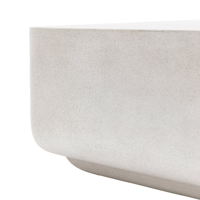 Charlierae Conrete Look Coffee Table 75x75x30cm