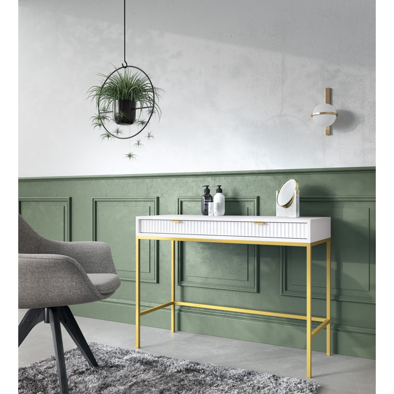 Andreiana Dressing Table, White