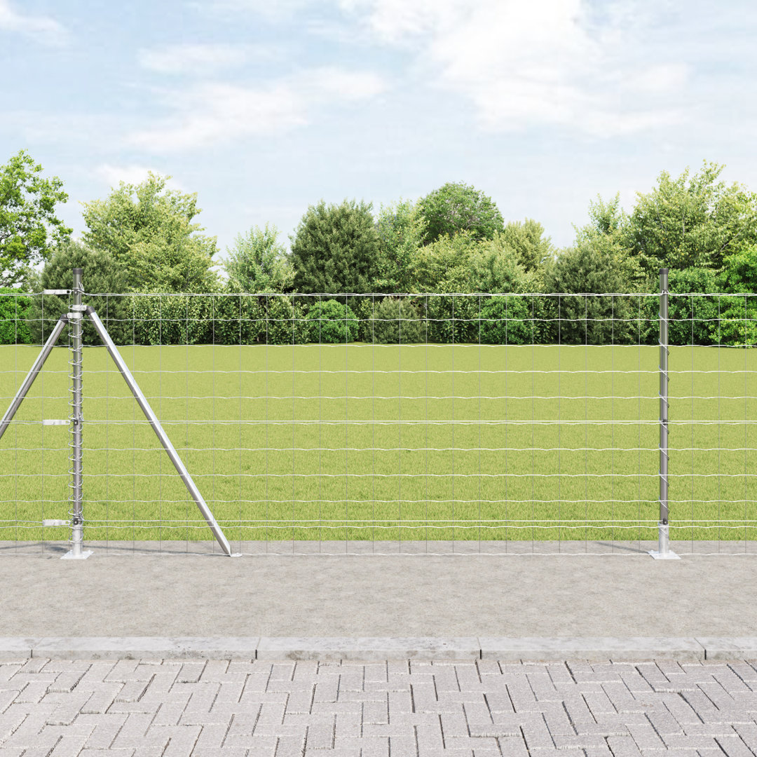 Galvanised Steel Border Fencing