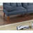 Sofas Couches | Convertible Adjustable Plush Couch for Living Room Overnight Guests, Solid Wood Legs, Navy Blue | Navy | Plywood-773662705