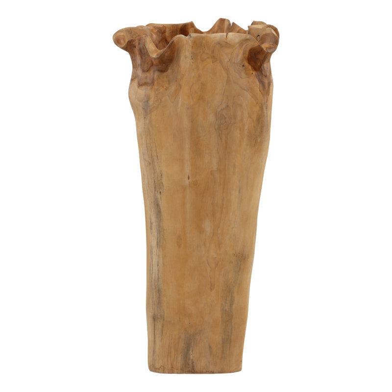 Sculpture Jeffrey naturelle, H 32 po x l 16,3 po x P 15,75 po