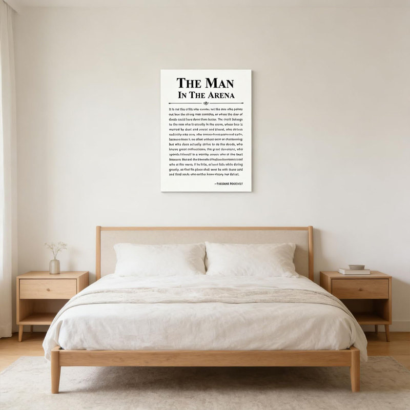 Wrapped Canvas Print, White