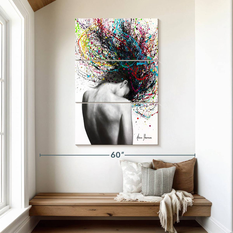 Leisha Cerebral Swirl, 50" H x 32" W