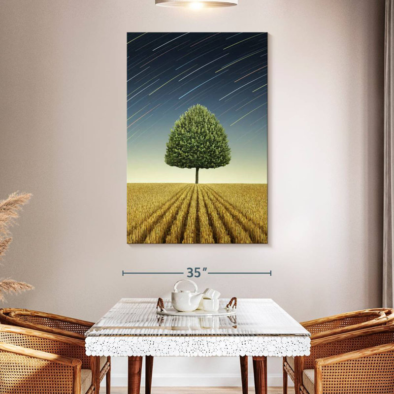 Harnek Newton's Apple Tree, 39" H x 26" W