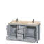 Sheffield 60" Double Bathroom Vanity Set-89055884-89055885