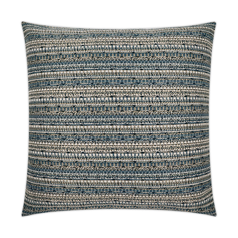Bodhi Pillow Cover & Insert, Azure, Square 20"