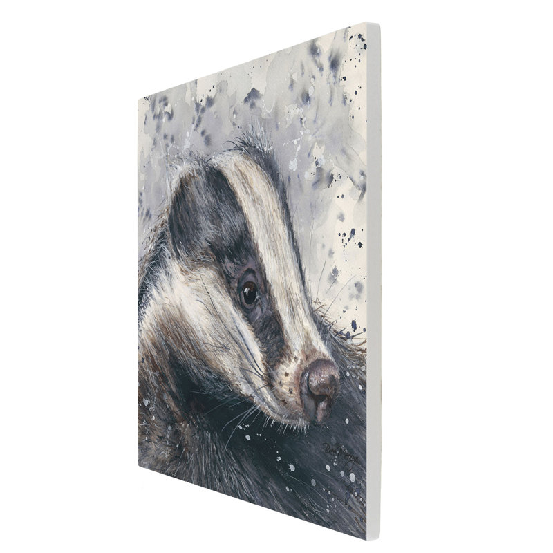 Bree Merryn Bert Badger Dimensional Wall Art