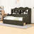 Daybed With Storage Drawers and Shelves-549619425