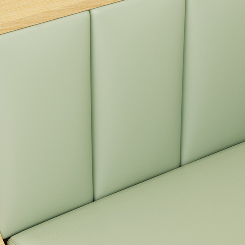 Banc rembourré en similicuir Modern Modern