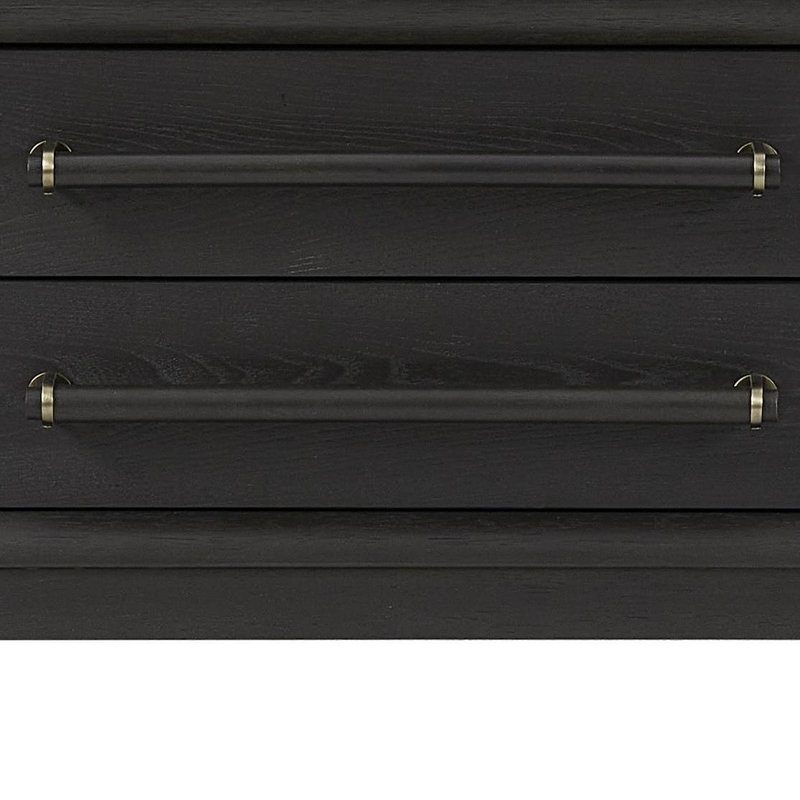 Petite table de chevet - poivre, Noir