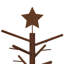 Wooden Christmas Tree Bamboo and Solid Pine Wood Natural Wooden Xmas Tree-2143194882-2143194933