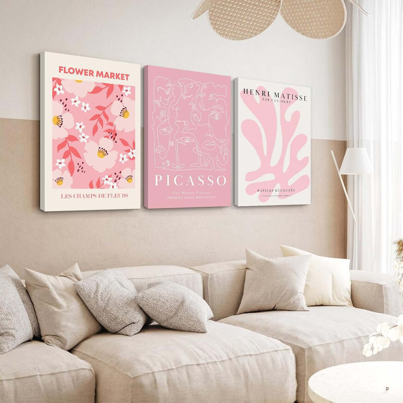 3 Piece Wrapped Canvas Wall Art