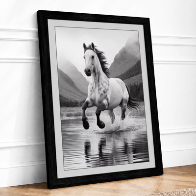 Horse In Mist Coastal - Print