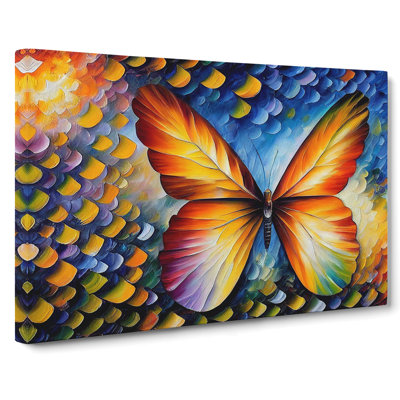 Exotic Butterfly - Wrapped Canvas Print