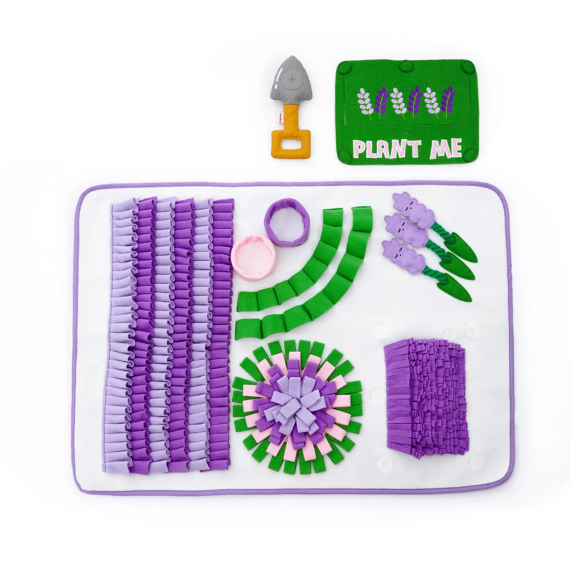 Tapis de jeu d'enfant Injoya Lavender Snuffle Garden