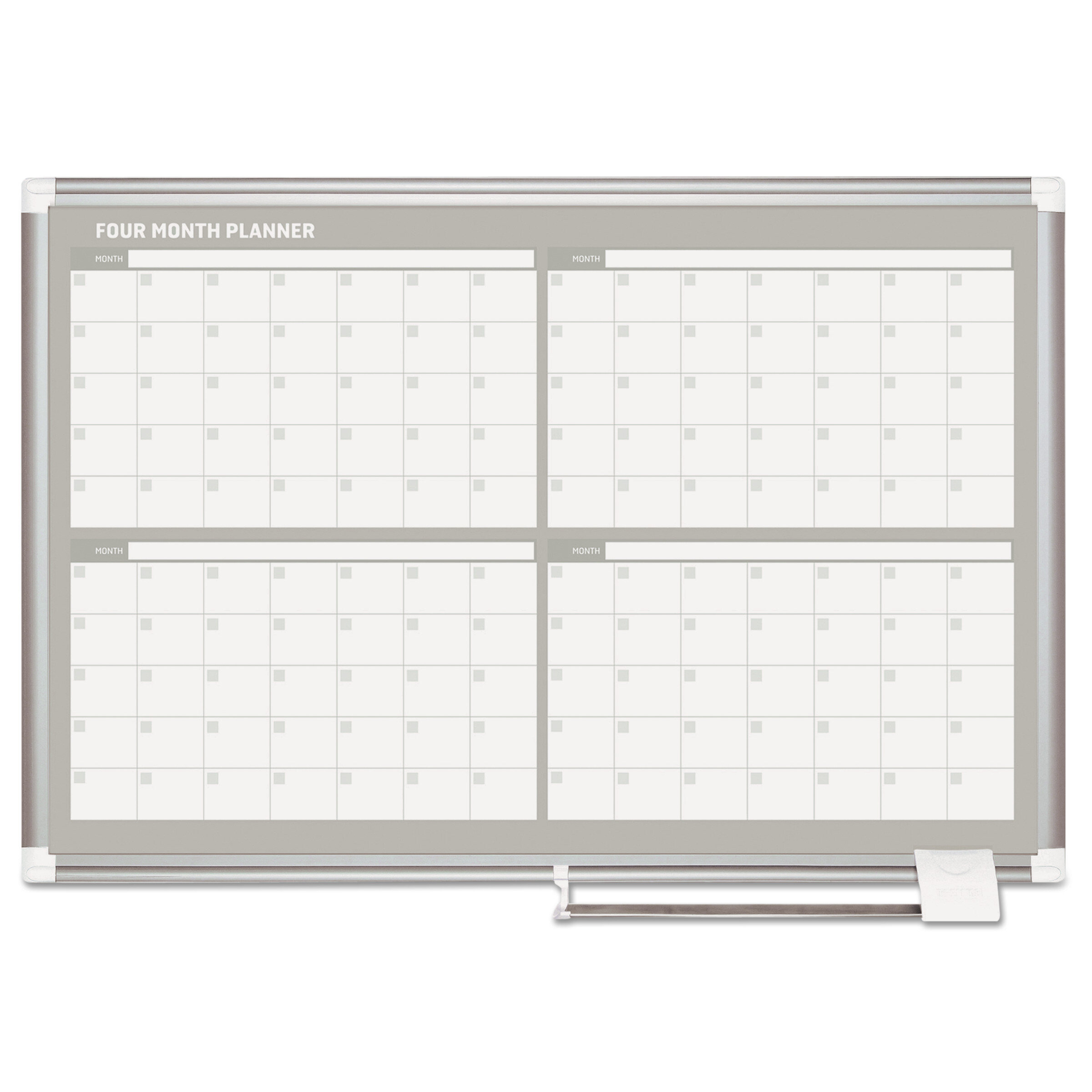 Wall Steel Magnetic Small - 2' - 4' Framed Whiteboard