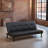 Convertible Faux Leather Living Room Sofabed-97850911