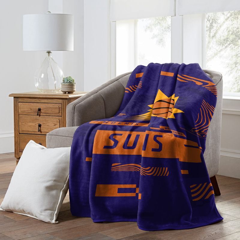 Throw Blanket, Orange/Blue, Phoenix Suns