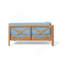 Ensemble de canapé 4 pièces X-Back, bleu-2091238755