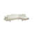 Simili cuir blanc