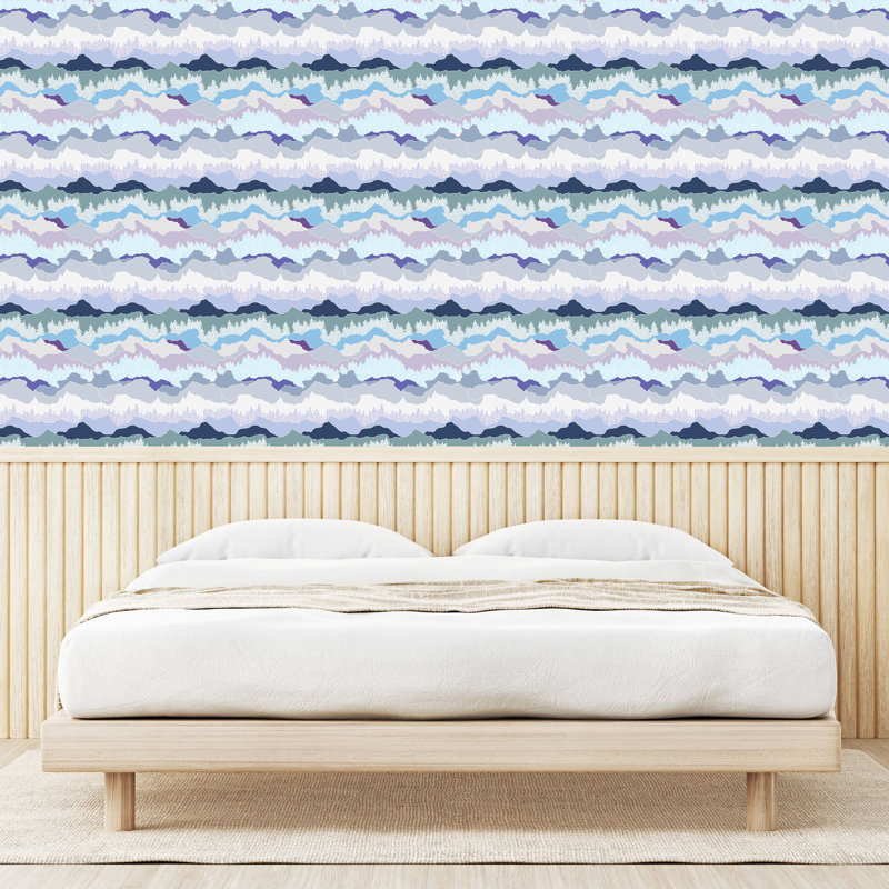 Rouleau de papier peint adhésif Ciana, L 13 po x L 100 po
