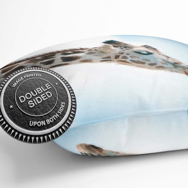 Square Throw Cushion, 55cm H x 55cm W x 20cm D