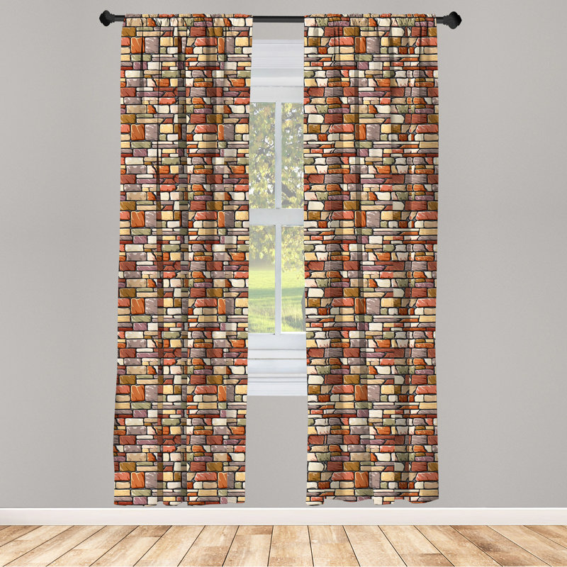 Semi-Sheer Rod Pocket Sliding Panel, 28" x 84"