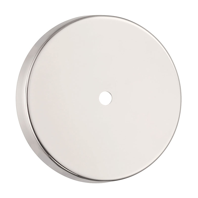 Plafonnier semi-encastré 3 lumières Adabella, Nickel poli