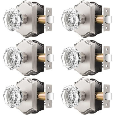 Boutons de porte en cristal