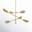 Lustre linéaire spoutnik moderne à 6 lumières à intensité variable Circe-1178771824