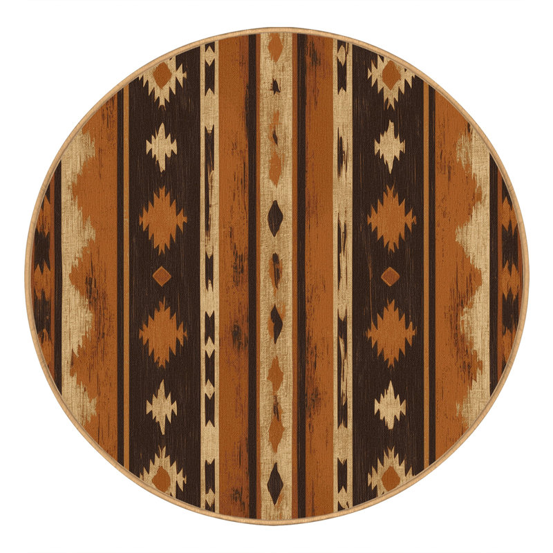 Ceremonial Shadow Rug, Round 4'
