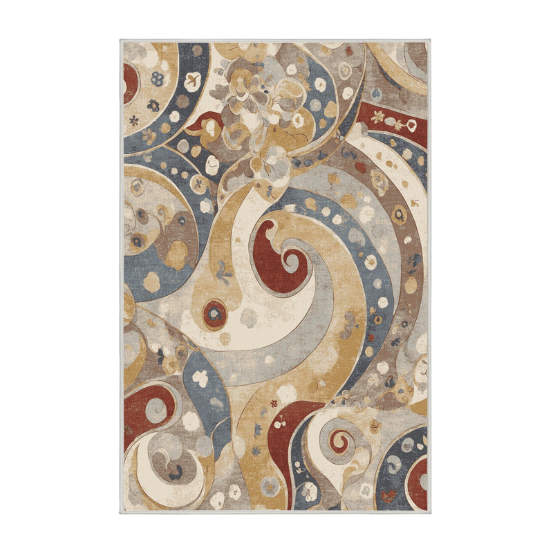 Vivid Ripple Rug, Rectangle 3' x 5'