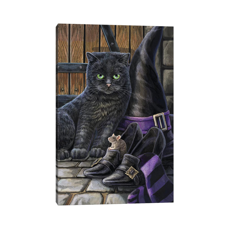 Trouble And Squeak by Lisa Parker - Wrapped Canvas Gallery-Wrapped Canvas Giclée, 20.32 cm H x 30.48 cm W
