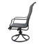 Chaise berçante en tissu Sabourin