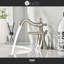 Prime Collection 2 Handle Centerset Lavatory Bathroom Sink Faucet with Drain Assembly - Brushed Nickel-42490349