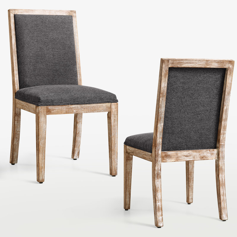 Chaises de salle à manger rembourrées avec roulettes, fauteuil simple moderne avec roues pivotantes pour le salon, livré assemblé